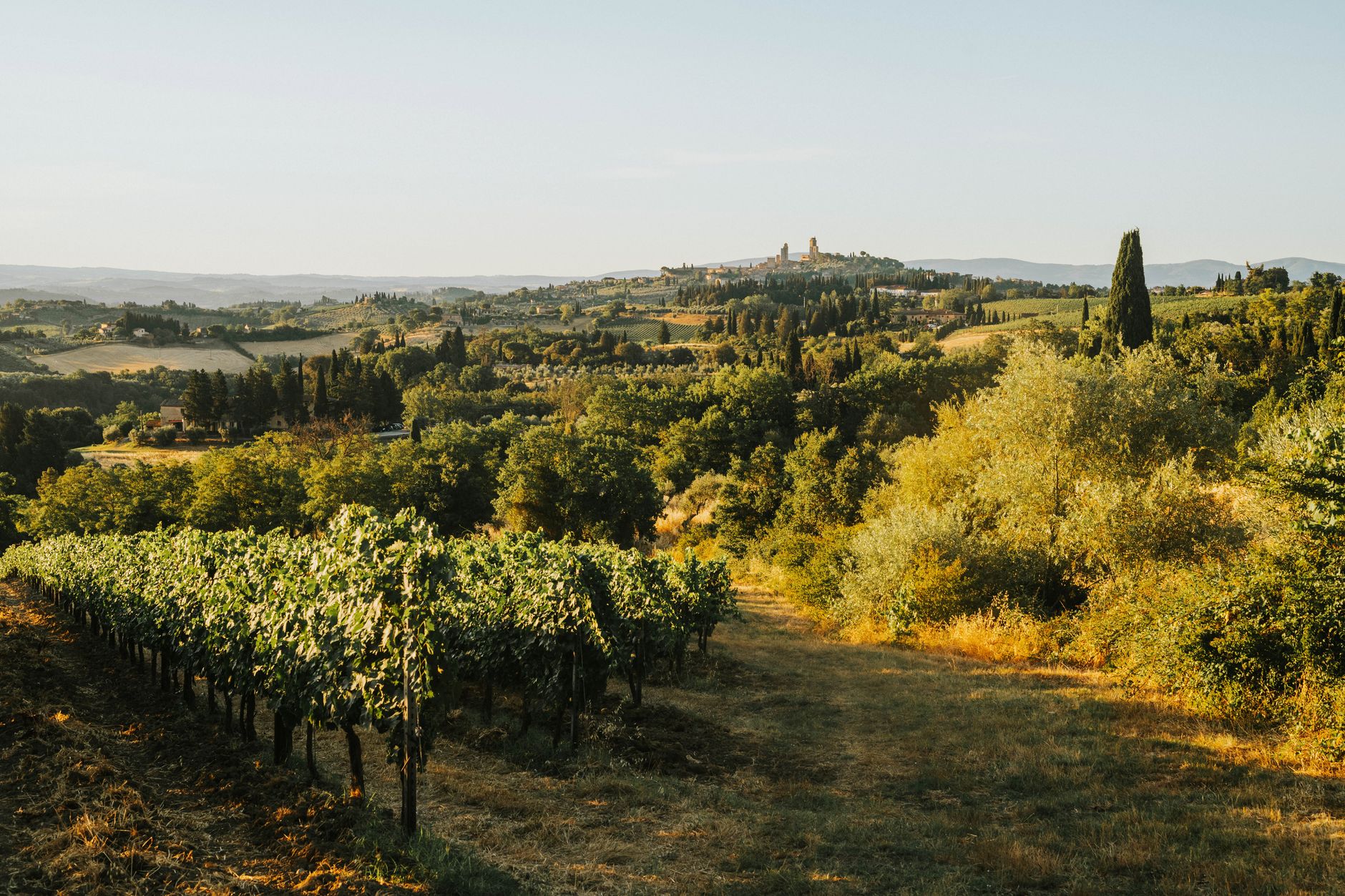 Toskánsko: vinice, Siena a večere pri dlhom stole